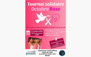 Tournoi solidaire - Octobre Rose