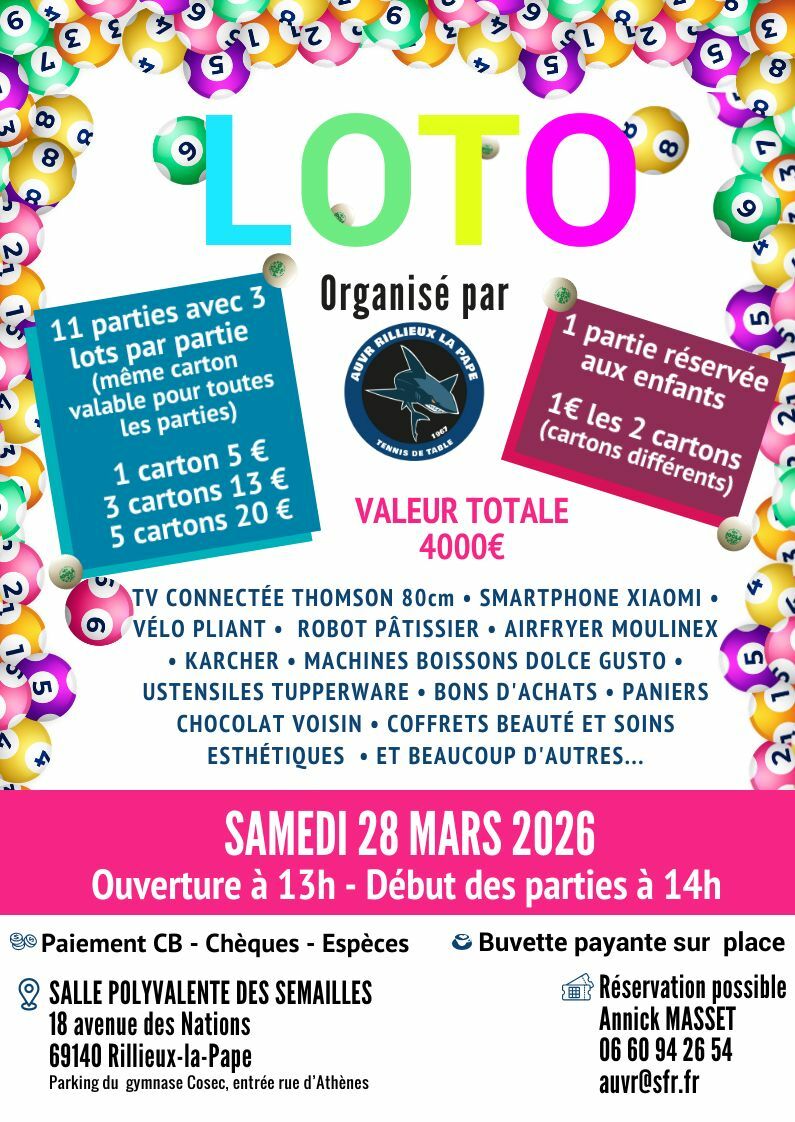 LOTO DU CLUB