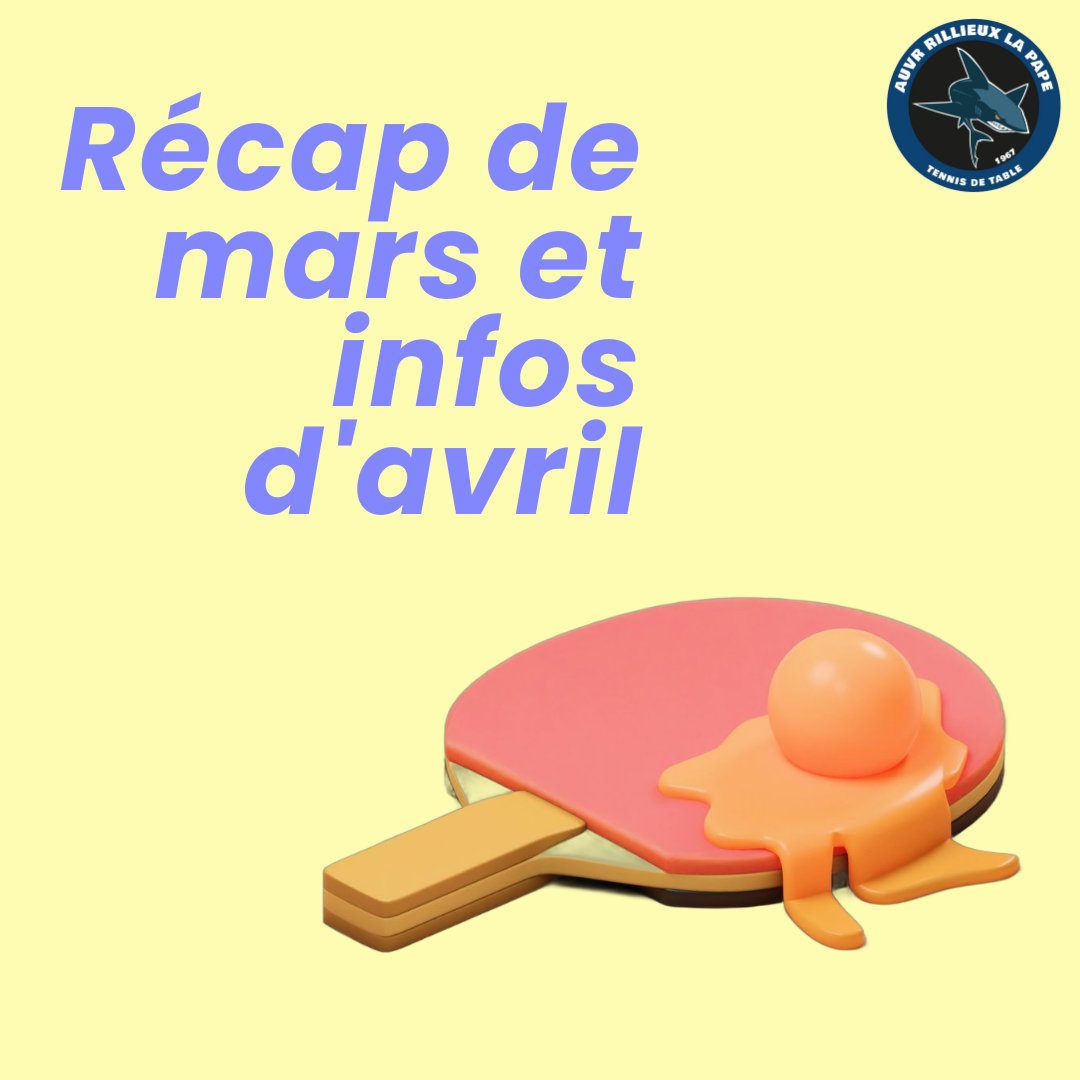NEWS - MOIS DE MARS