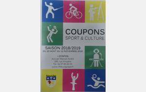 Coupons sport de la Ville de Rillieux-la-Pape