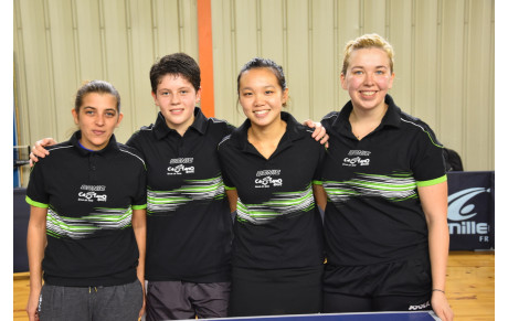 L'équipe 1 dames invaincue en 2017